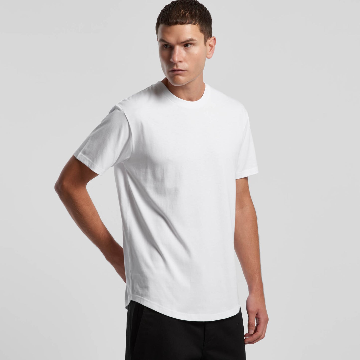 Mens Curve Staple Tee