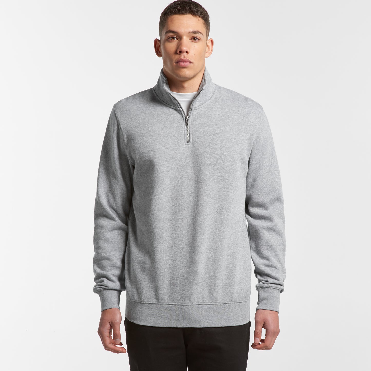 Mens Stencil Half Zip