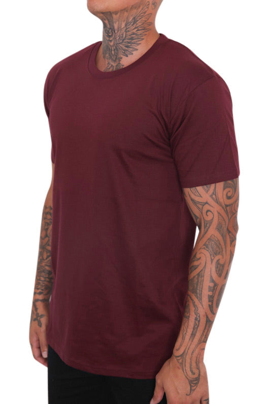 As Colour Staple Tee Maroon