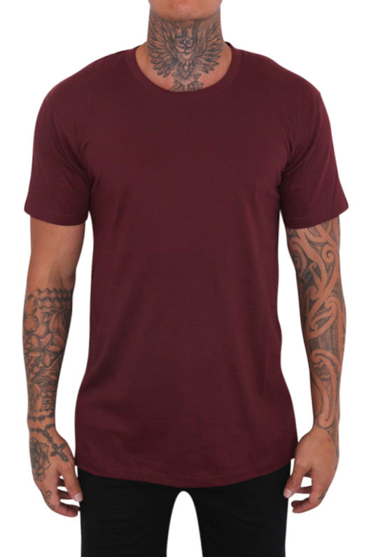 As Colour Staple Tee Maroon