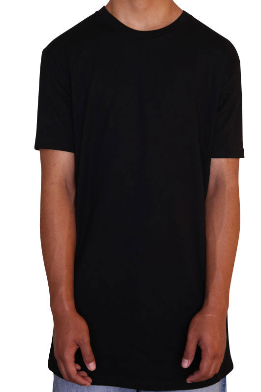 AS Colour Tall Tee Black