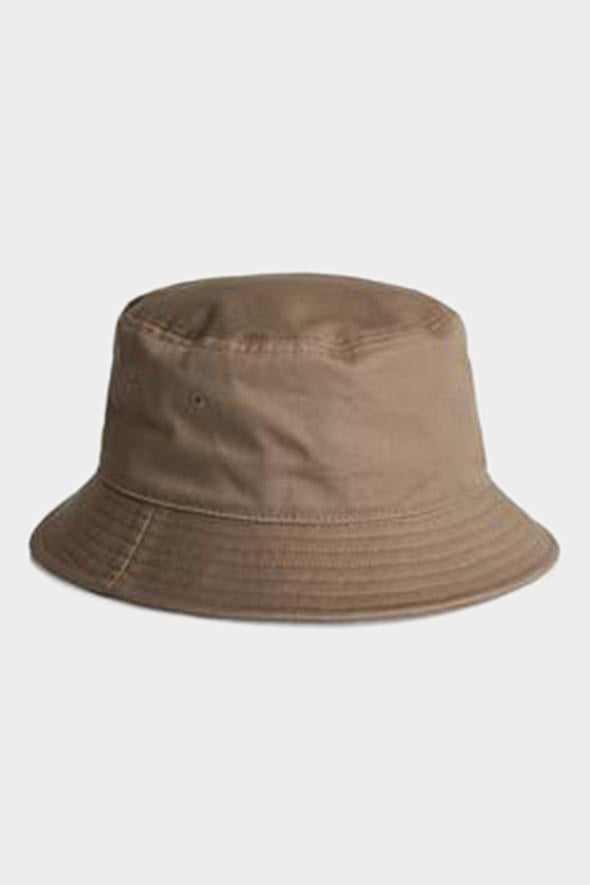 As Colour Bucket Hat Cotton Coffee