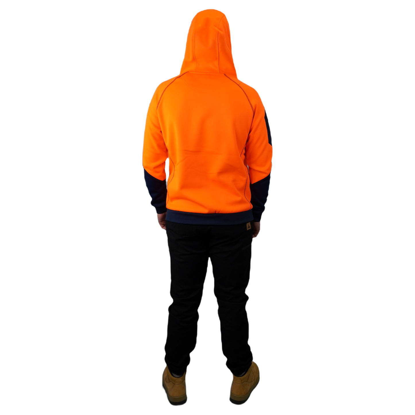BLIZZARD HOOD™  WATERPROOF ORANGE NAVY C901