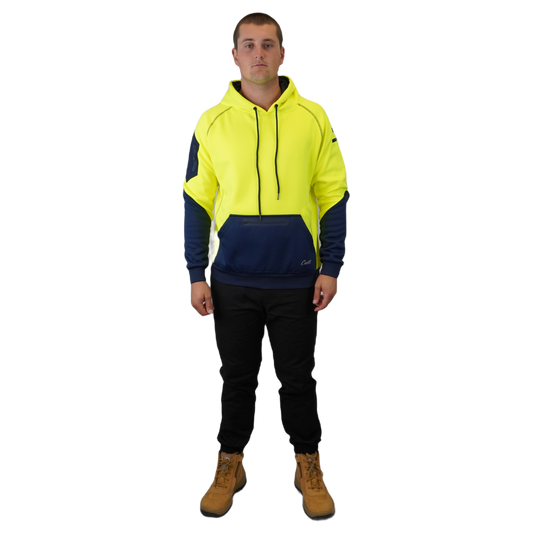 BLIZZARD HOOD™  WATERPROOF YELLOW NAVY C901