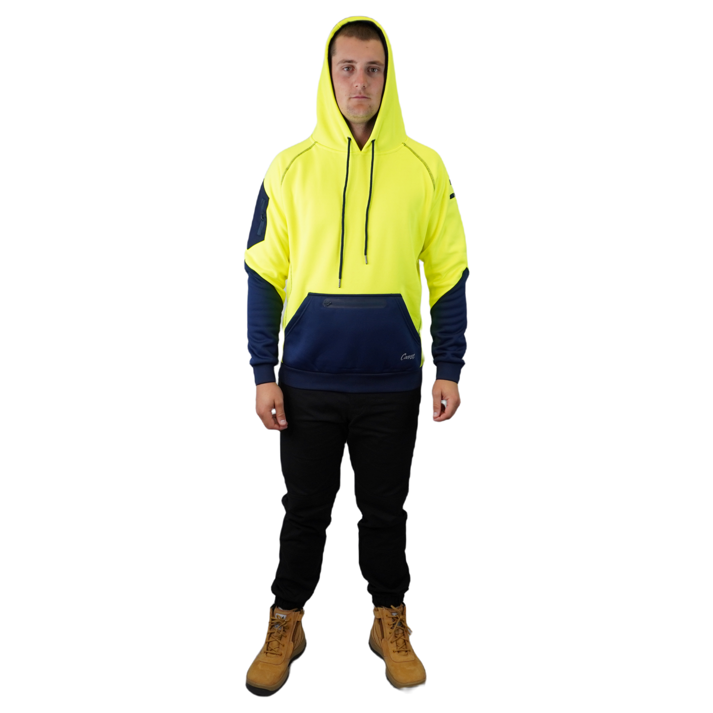 BLIZZARD HOOD™  WATERPROOF YELLOW NAVY C901