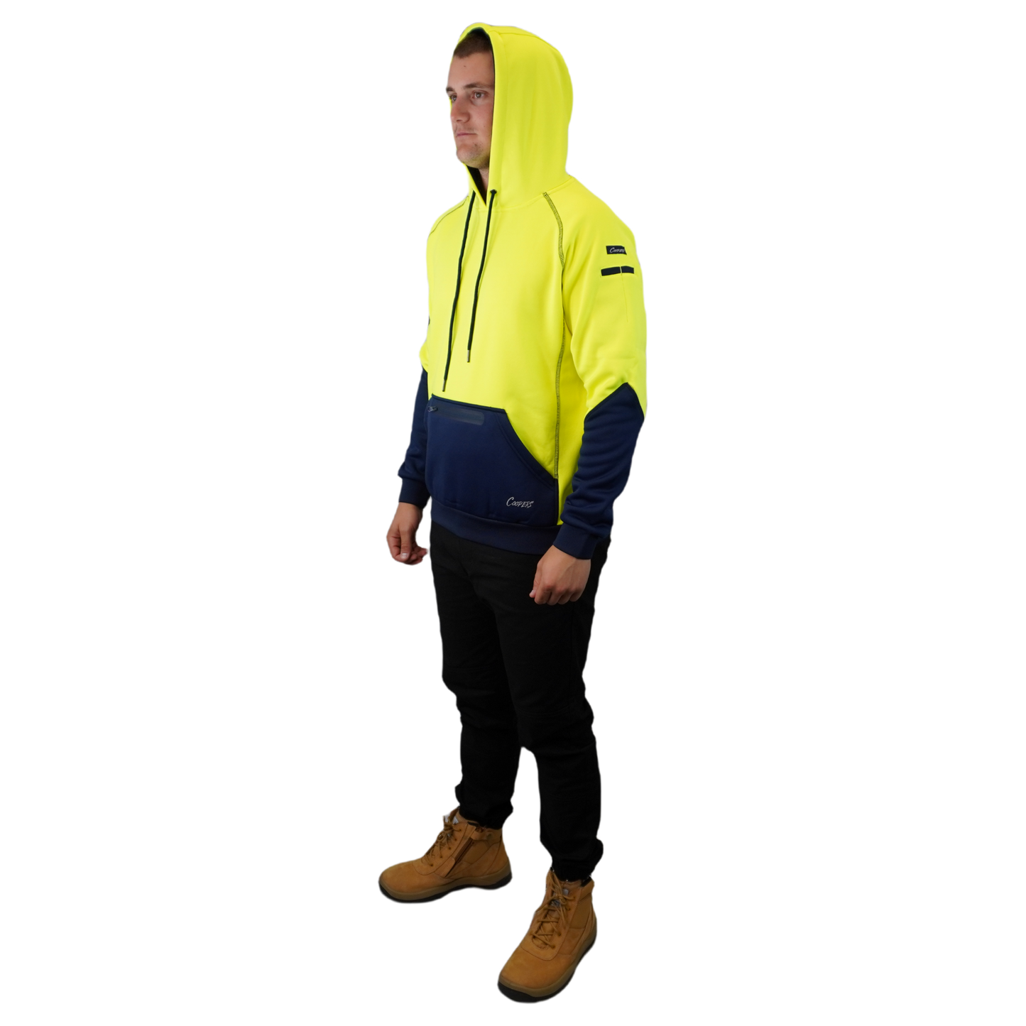 BLIZZARD HOOD™  WATERPROOF YELLOW NAVY C901