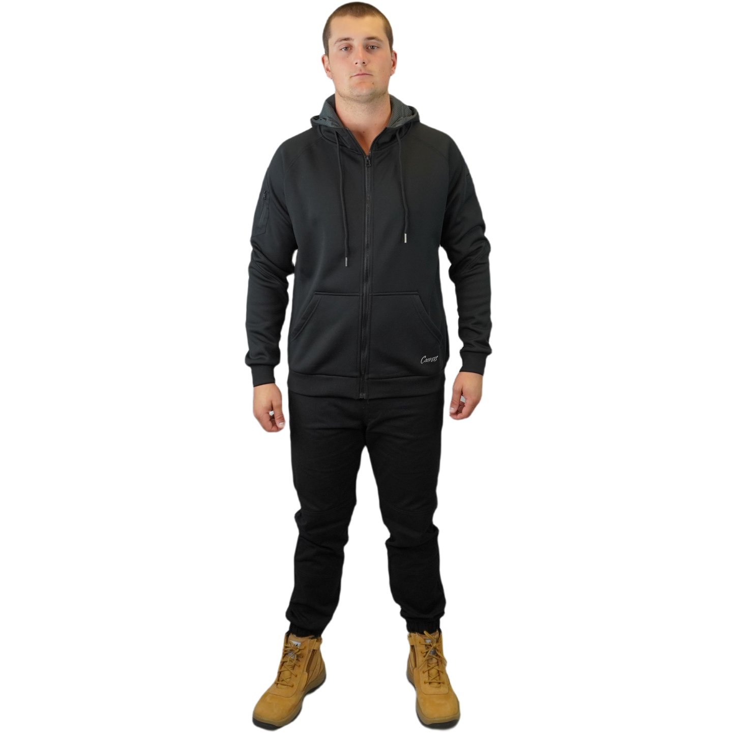BLIZZARD HOOD™ FULL ZIP WATERPROOF BLACK C701