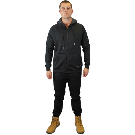 BLIZZARD HOOD™ FULL ZIP WATERPROOF BLACK C701