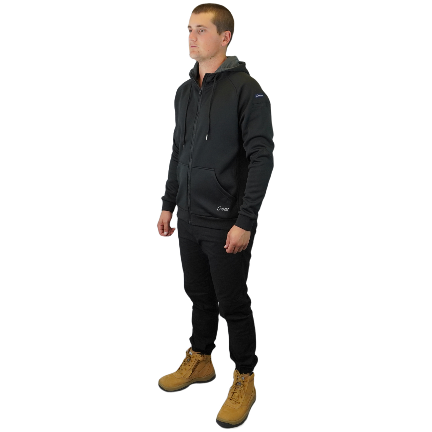 BLIZZARD HOOD™ FULL ZIP WATERPROOF BLACK C701