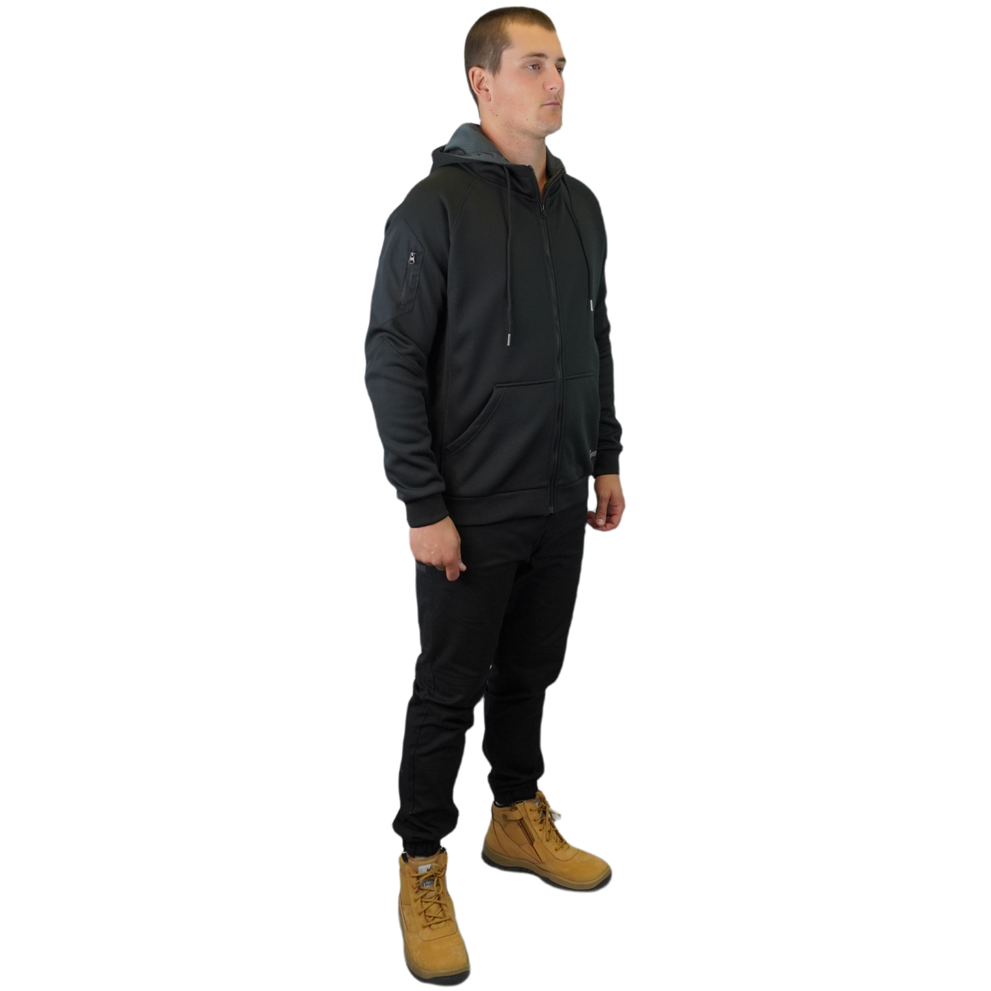 BLIZZARD HOOD™ FULL ZIP WATERPROOF BLACK C701