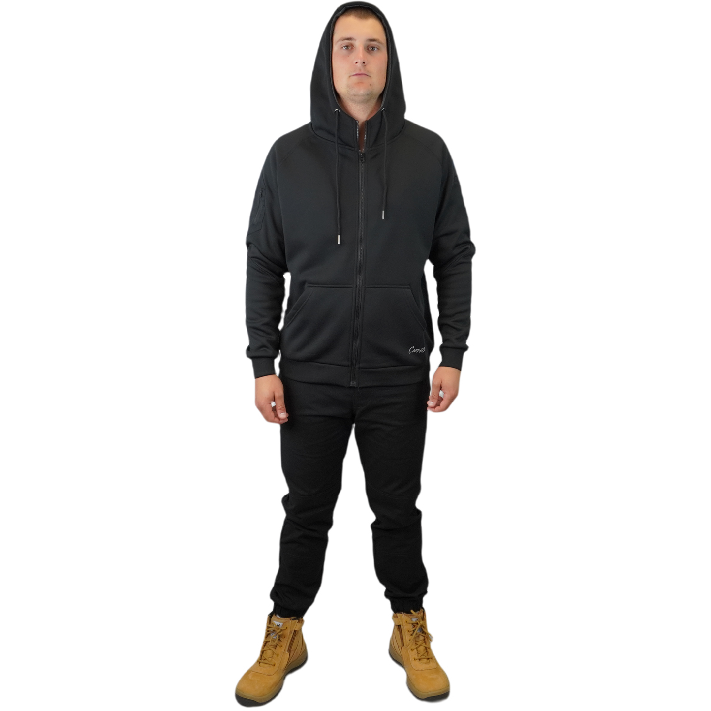 BLIZZARD HOOD™ FULL ZIP WATERPROOF BLACK C701