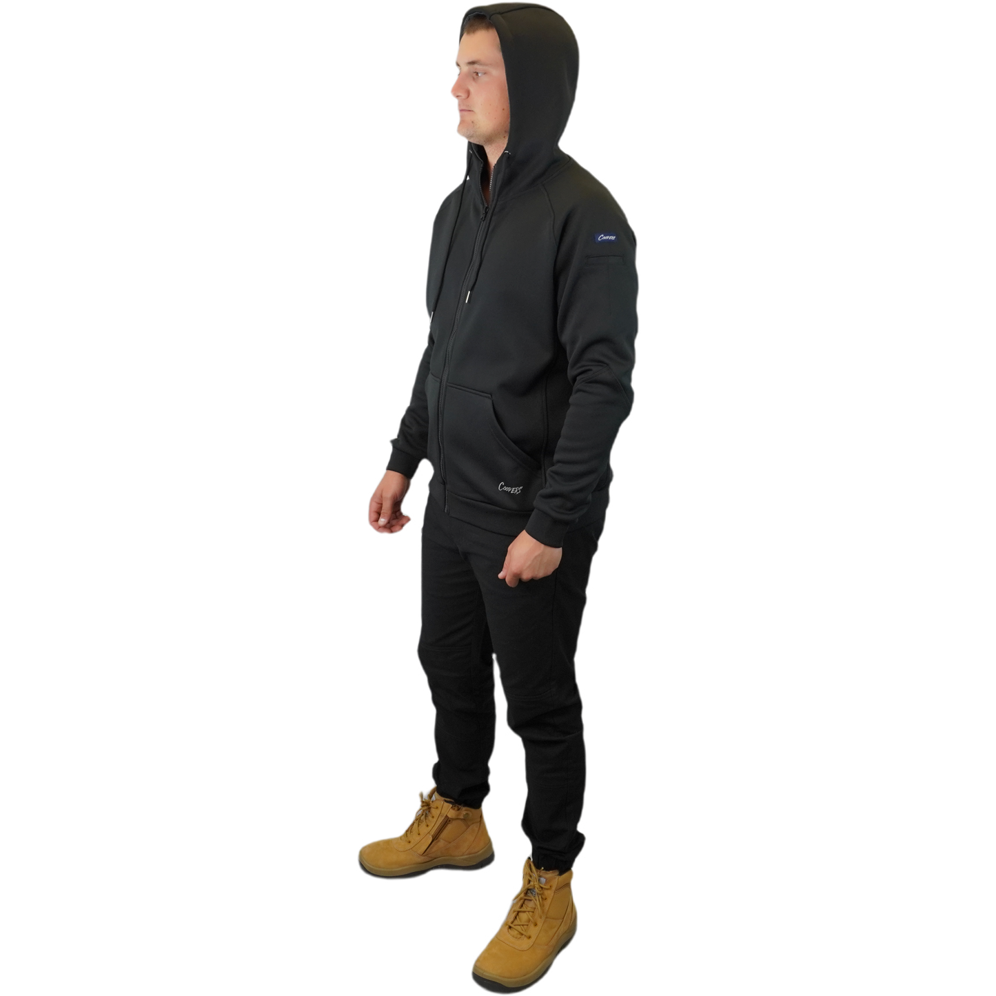 BLIZZARD HOOD™ FULL ZIP WATERPROOF BLACK C701