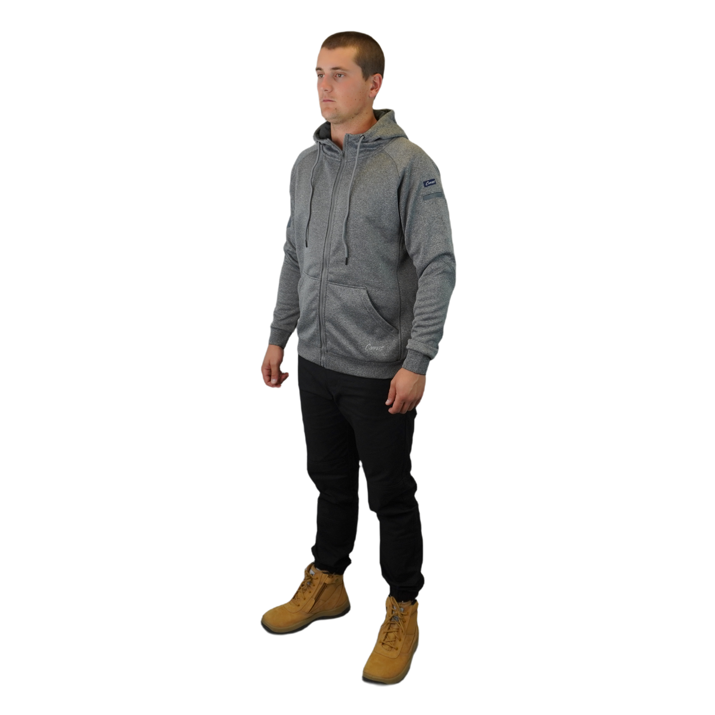 BLIZZARD HOOD™ FULL ZIP WATERPROOF DARK GREY C701