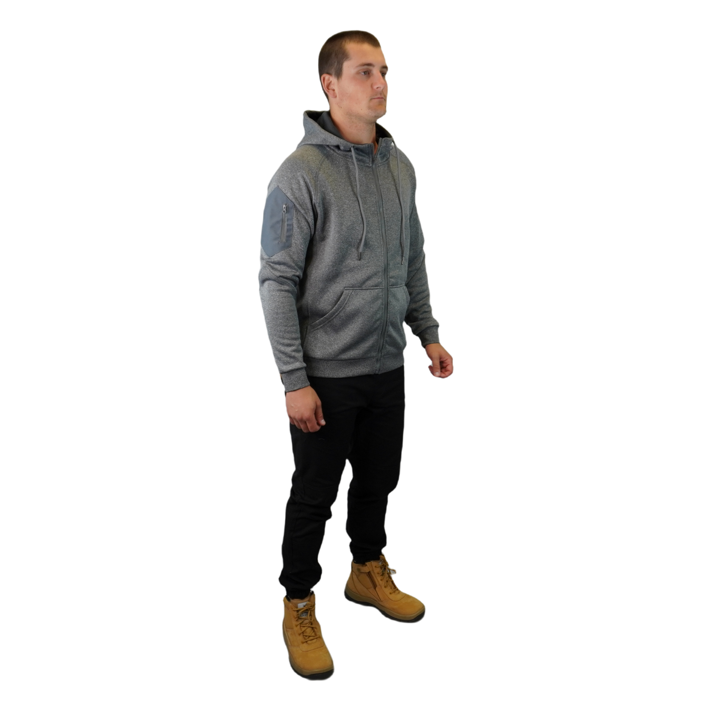 BLIZZARD HOOD™ FULL ZIP WATERPROOF DARK GREY C701