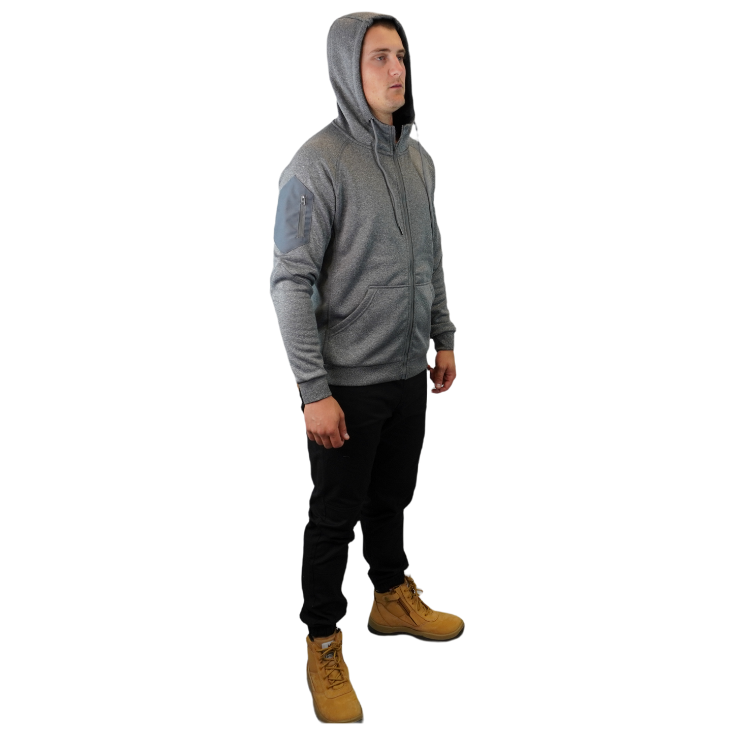 BLIZZARD HOOD™ FULL ZIP WATERPROOF DARK GREY C701