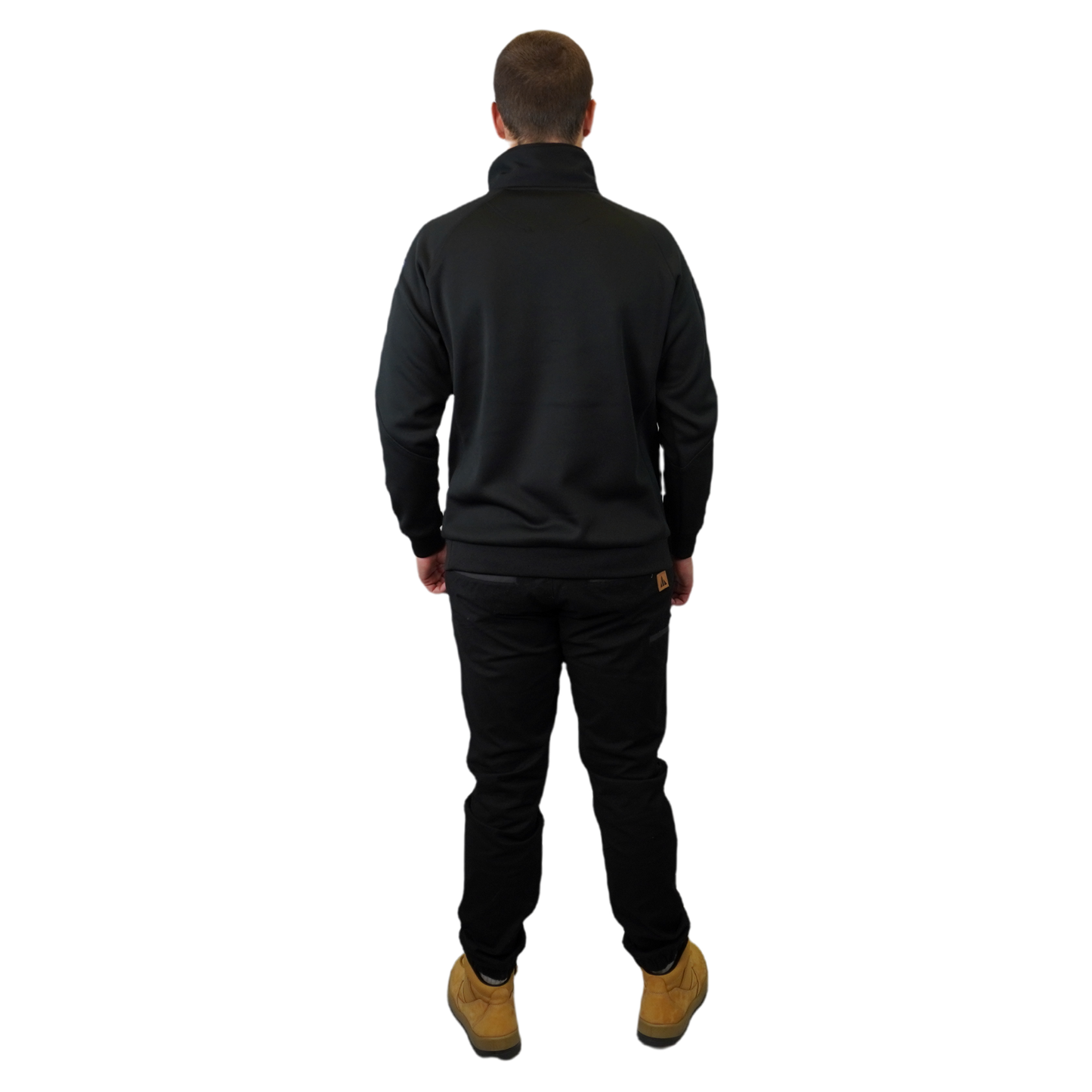 BLIZZARD™  1/4 ZIP WATERPROOF BLACK  C801