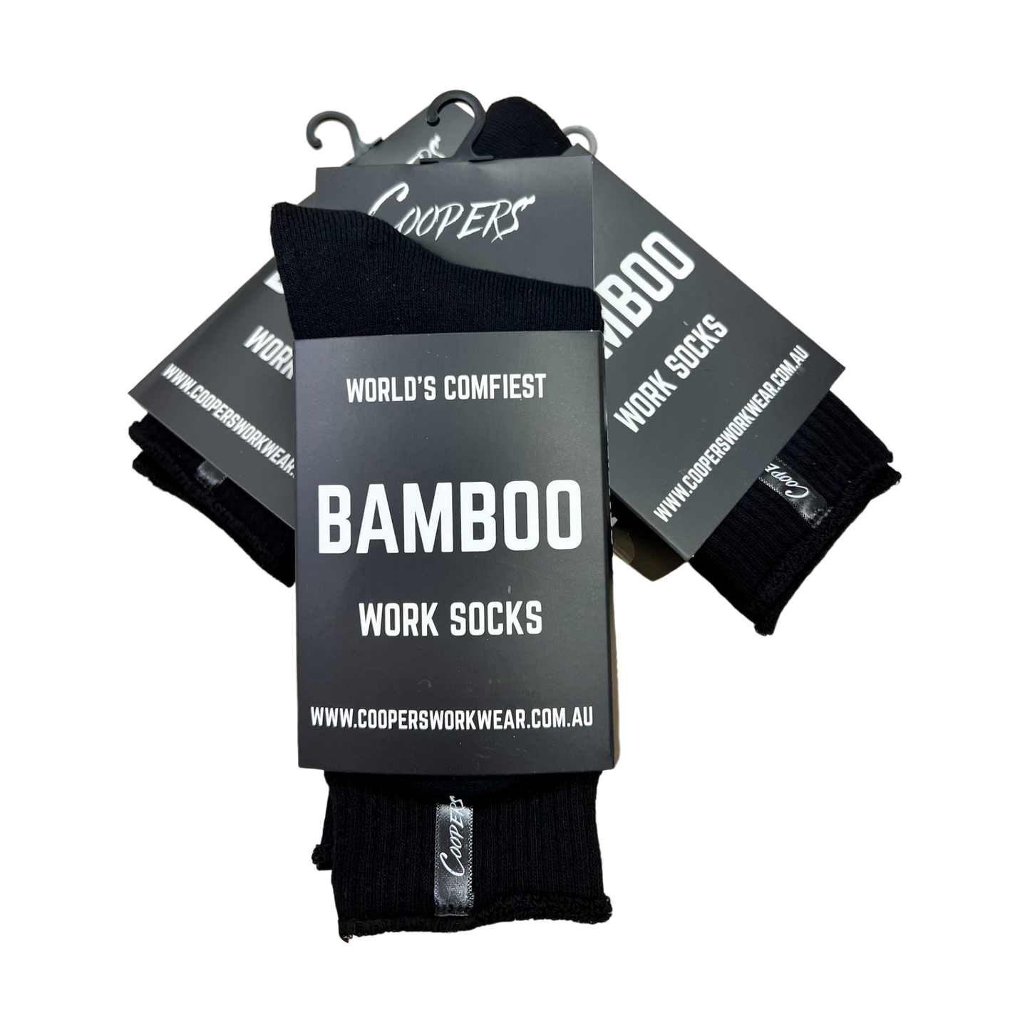 BAMBOO SOCKS WORLD'S COMFIEST One Size Fits All