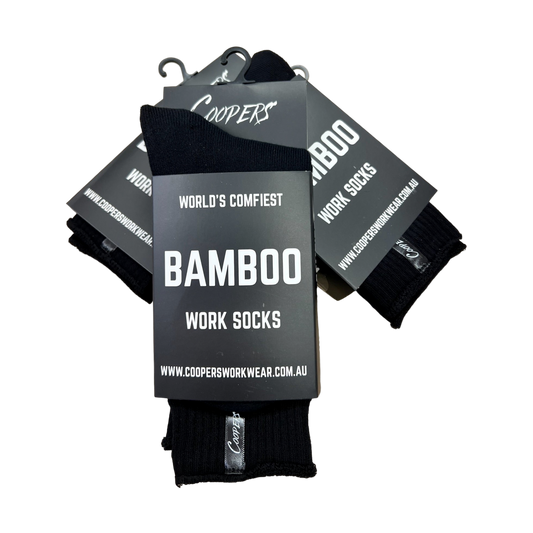BAMBOO SOCKS WORLD'S COMFIEST One Size Fits All